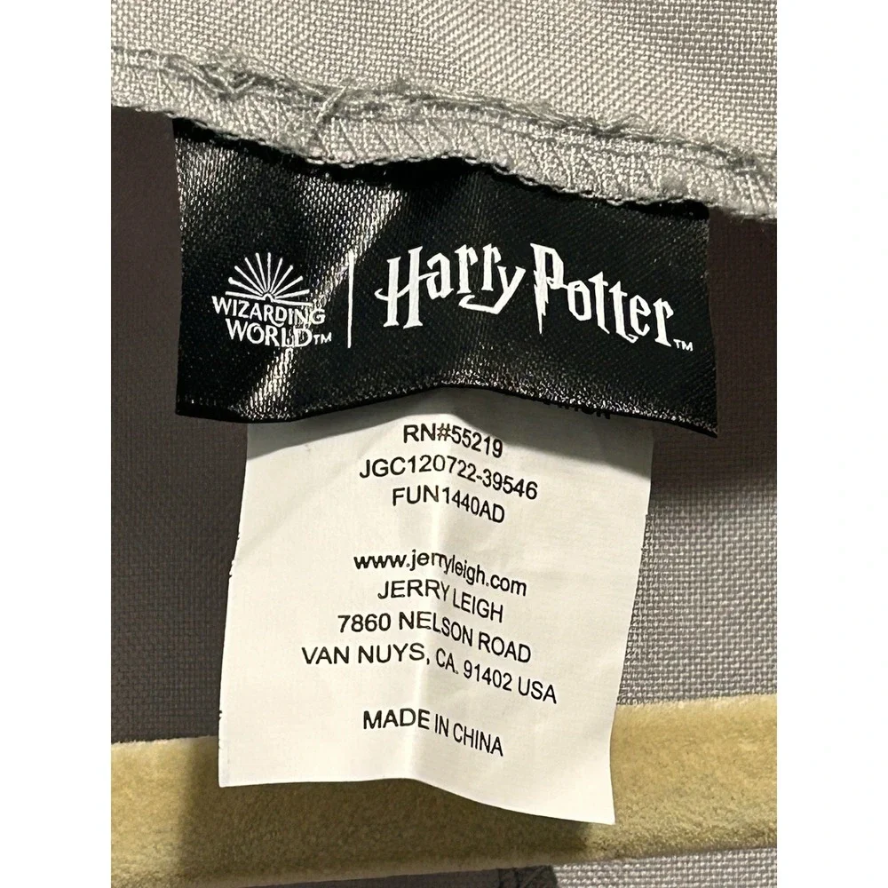 Long Costume Robe Gray Cosplay Cloak Harry‎ Potter NWOT Size XL Jacket